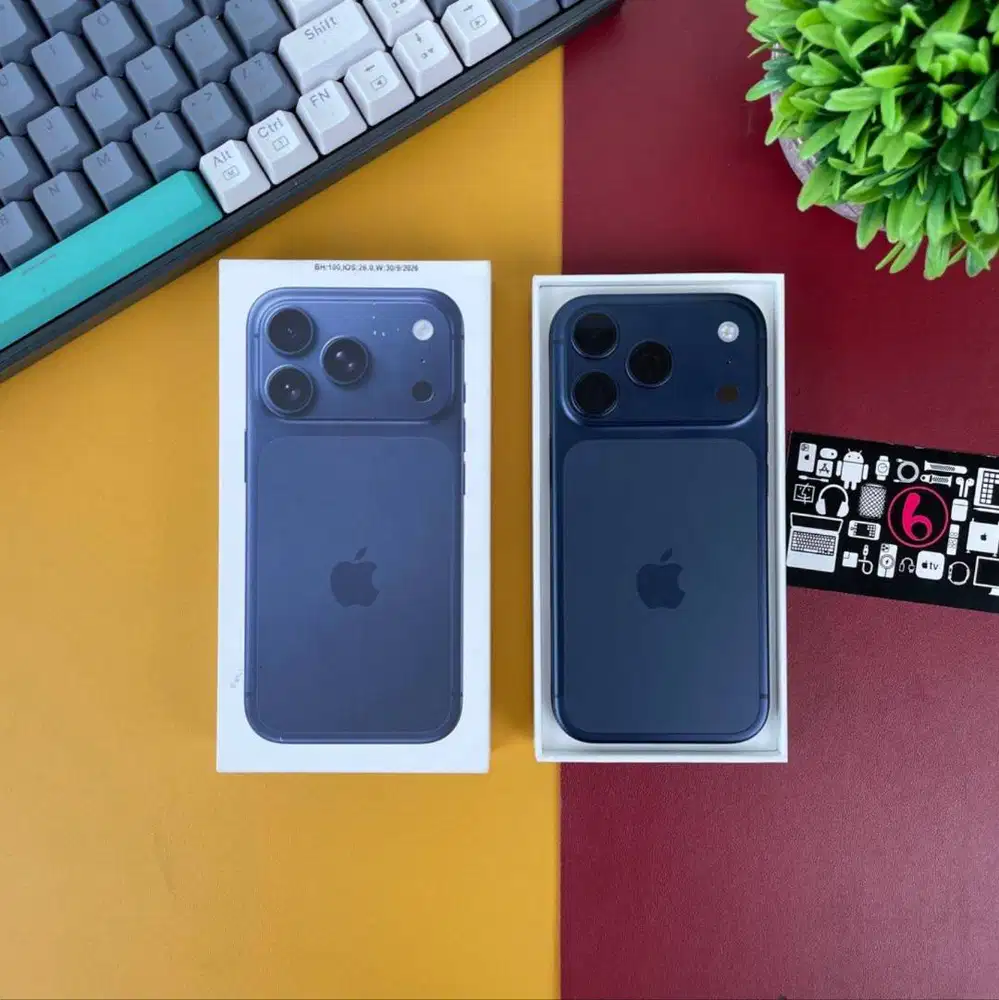 iPhone 17 Pro 256gb Blue Fulset Like New Resmi Garansi iBox 08 Nov 26