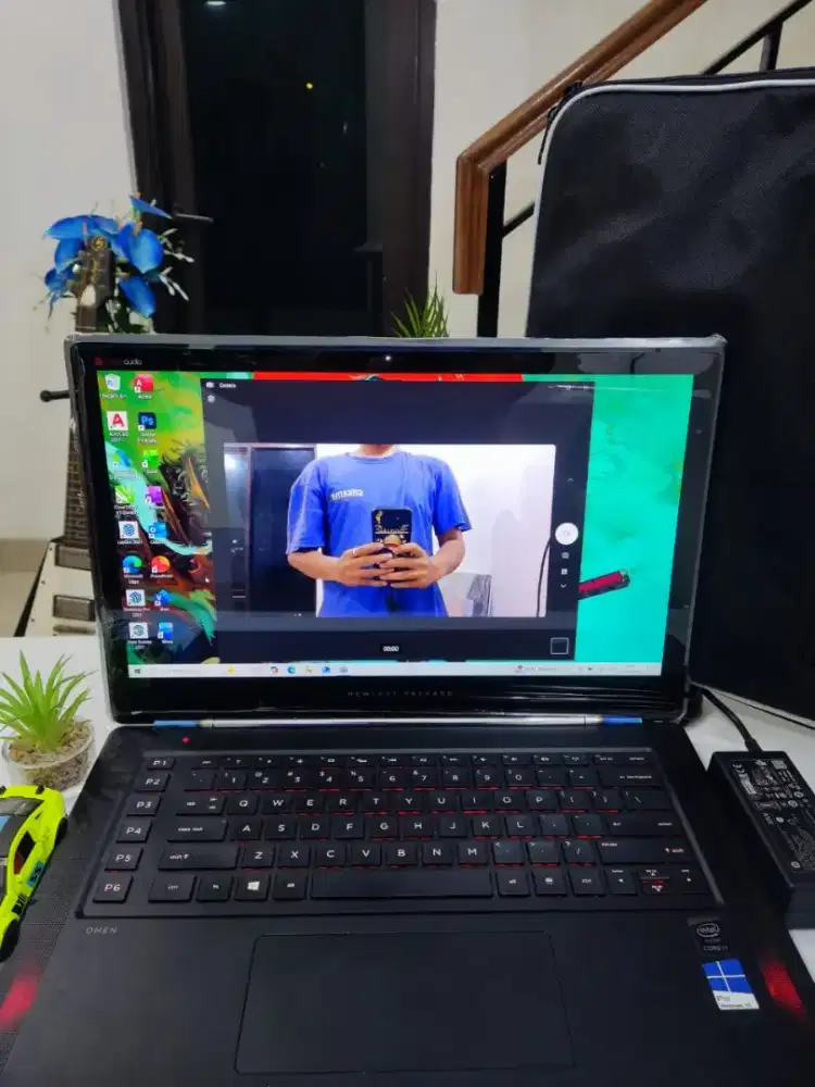 HP OMEN 15-5024Tx Layar TOUCHSCREEN  Full HD