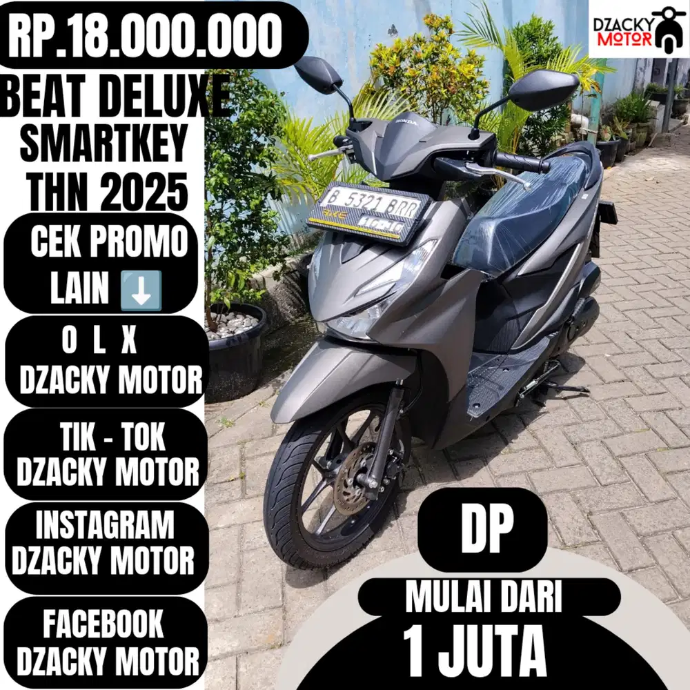 BEAT DELUXE SMARTKEY 2025 SECOND LIKE NEW