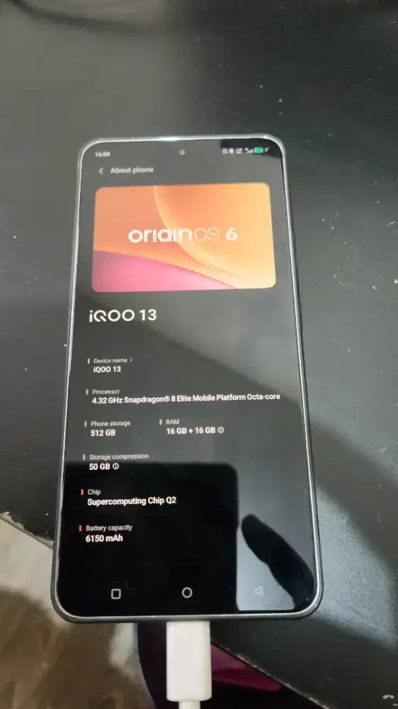 Iqoo 13 white 16/512