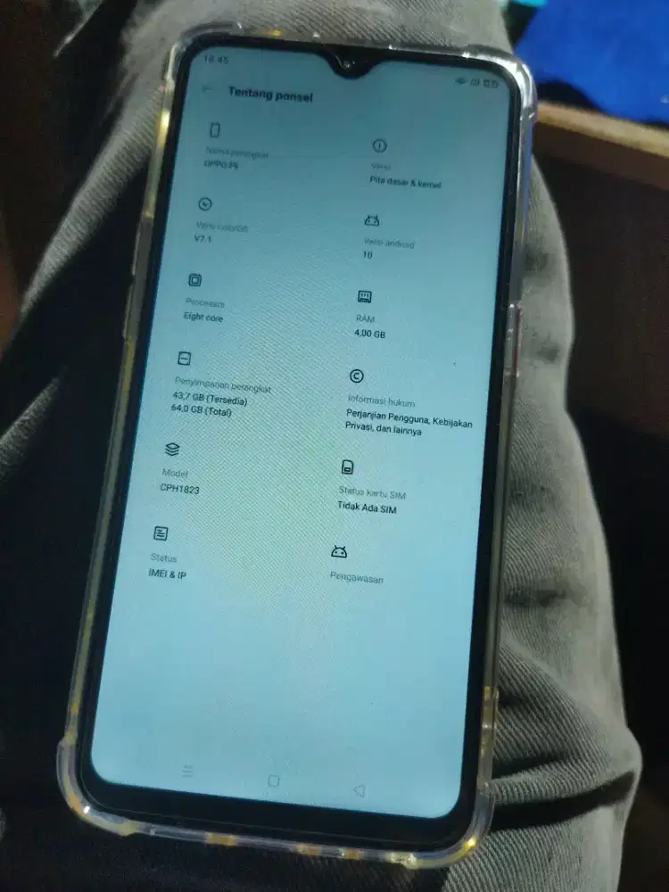 Oppo f9 ram 4 64