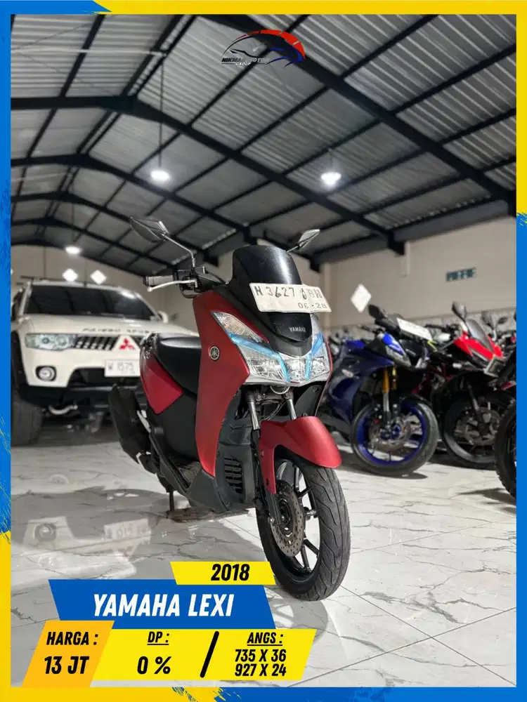 YAMAHA LEXI 2018 MANTAP GASS MASZEHH HIKMAH MOTOR KEPUH