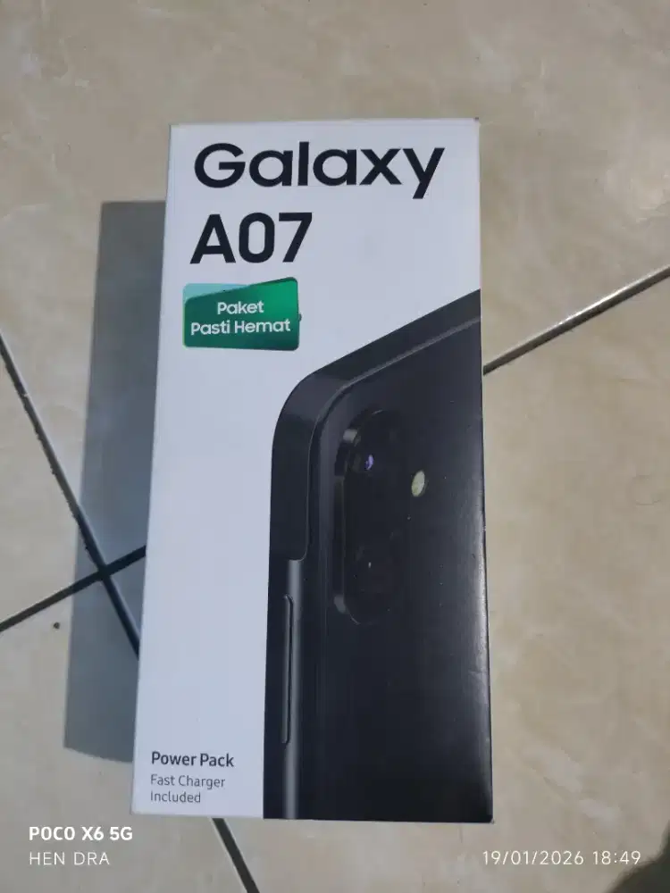 Samsung A07 ram 4/64 fullset