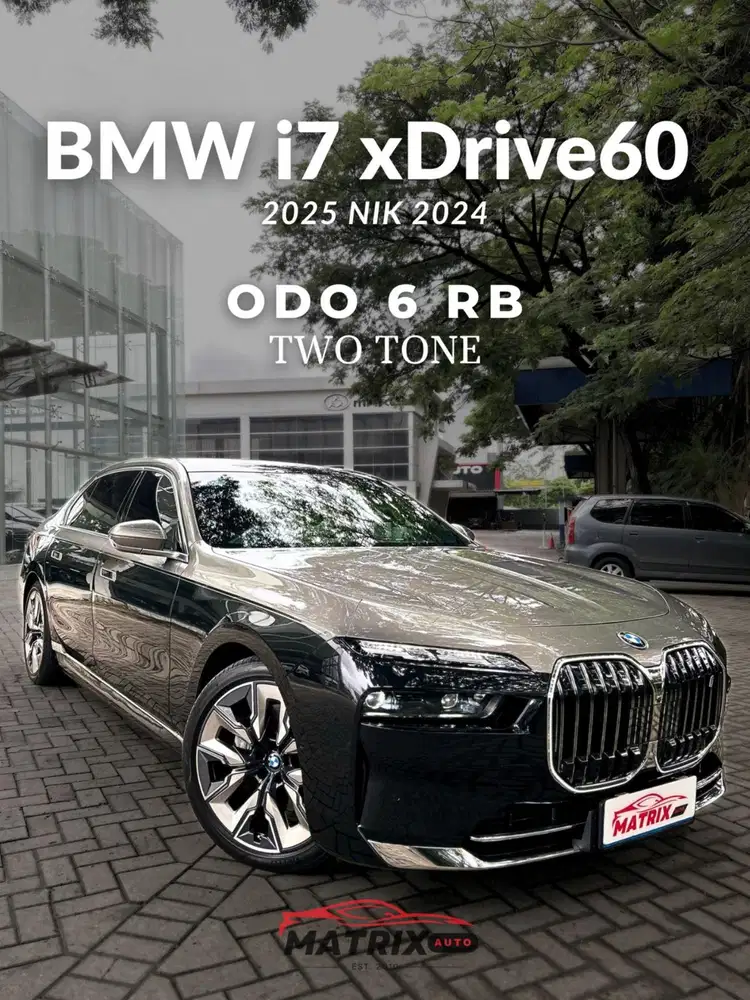 BMW i7 xDrive60 2025 nik 2024 atpm full option