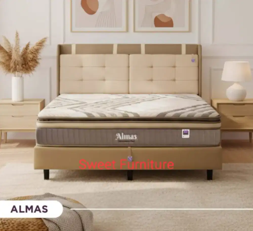 Springbed angel almas 6kaki uk 180x200cm