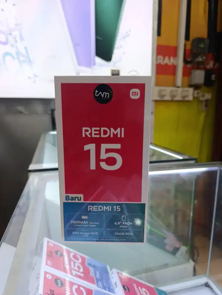 REDMI 15 RAM 8G NEW GARANSI RESMI