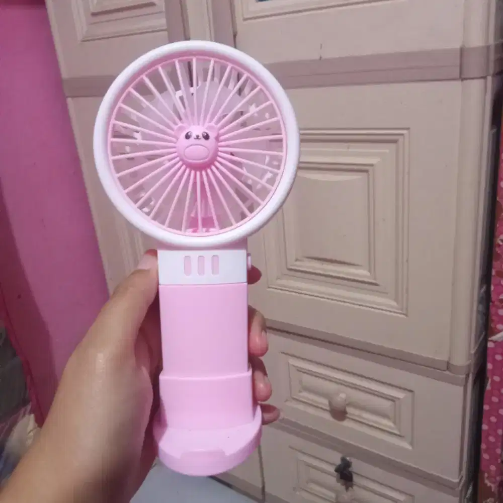 Kipas angin tangan + Tongsis Hp