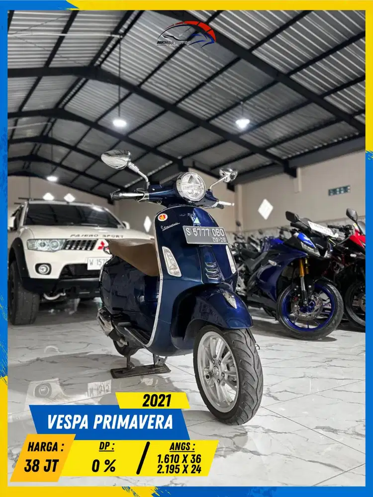 VESPA PRIMAVERA 2021 MONGGO GAS POLL MASZEHH HIKMAH MOTORR KEPUH