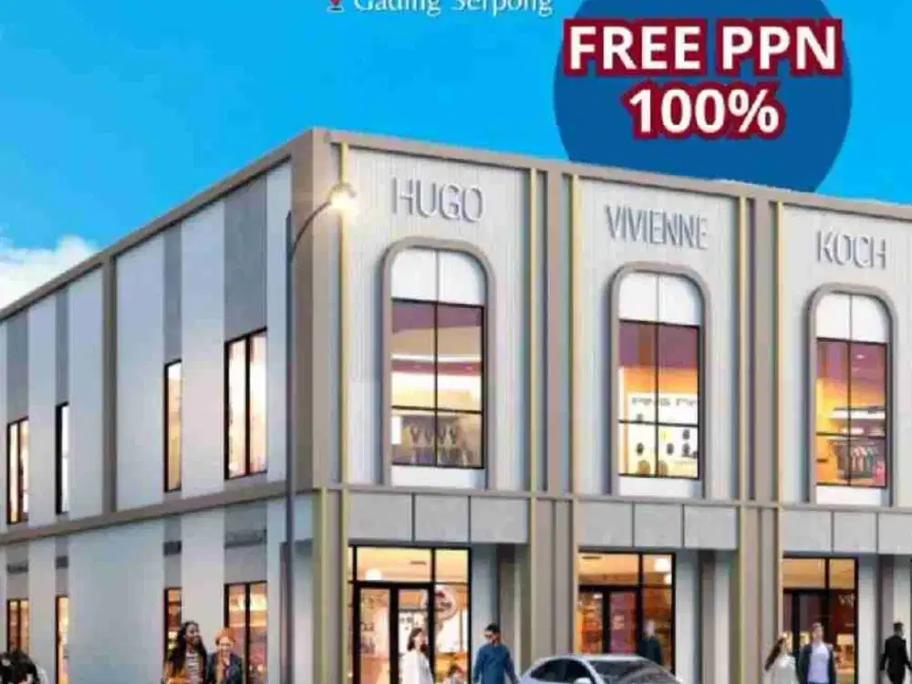 Ruko Free PPN Il lago Grande Gading Serpong