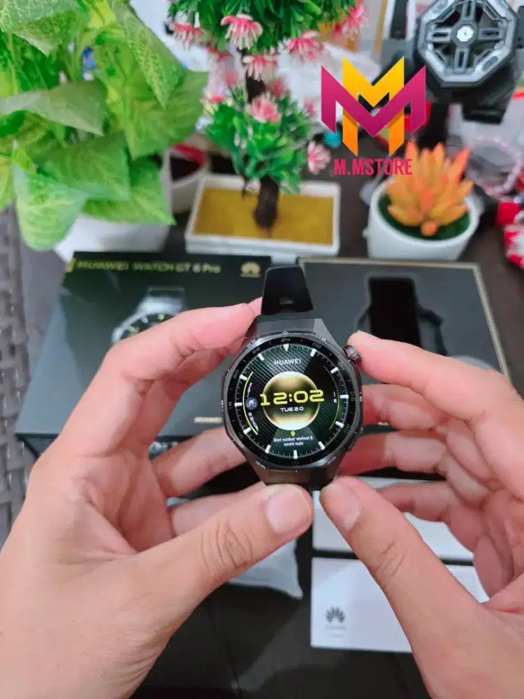 Huawei Watch GT 6 Pro Black Like New Garansi panjang smartwatch