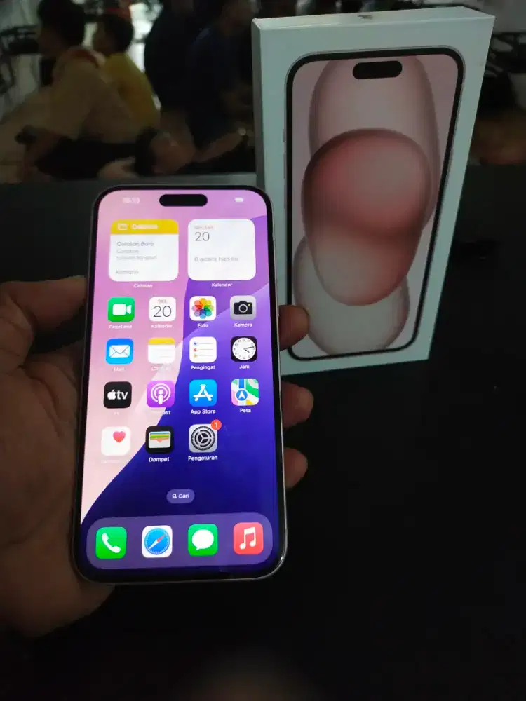 Iphone 15 plus 256gb ibox Fullset baca deskripsi bisa tt hp