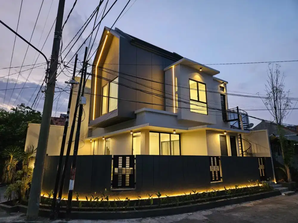DIJUAL RUMAH BABATAN PANTAI SCANDINAVIAN STYLE