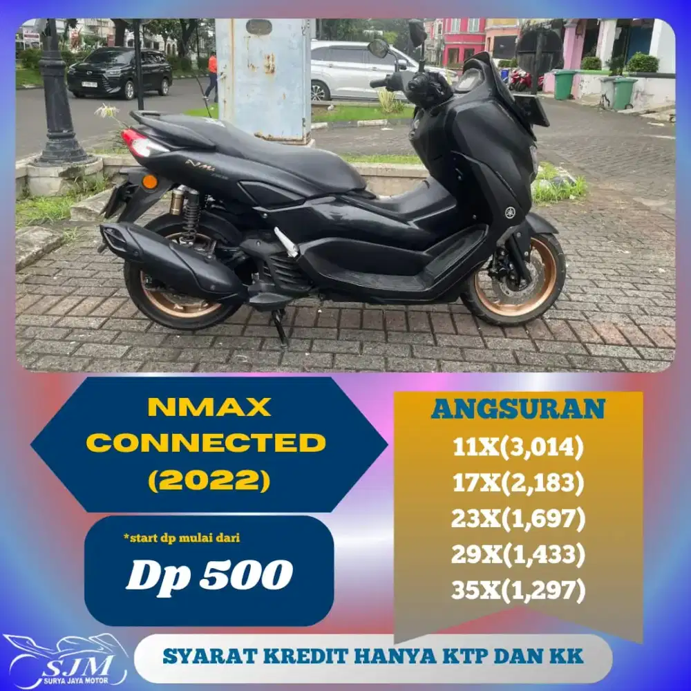 YAMAHA NMAX CONNECTED 2022 SIAP PAKAI