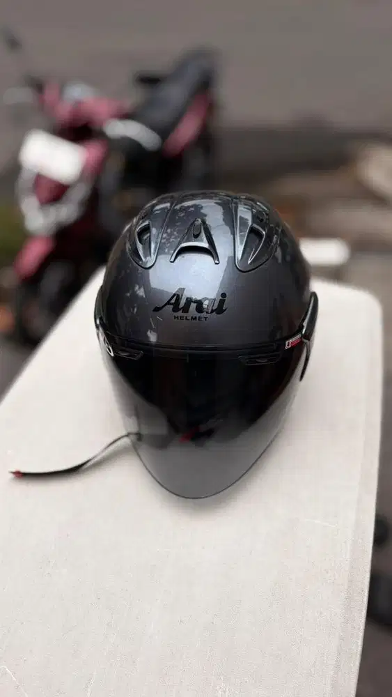 TSR Ram4 Metalic Grey Free GP Pad + Visor Smoke