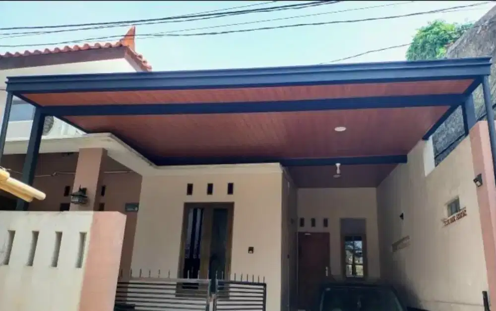 Kanopi atap alderon rs