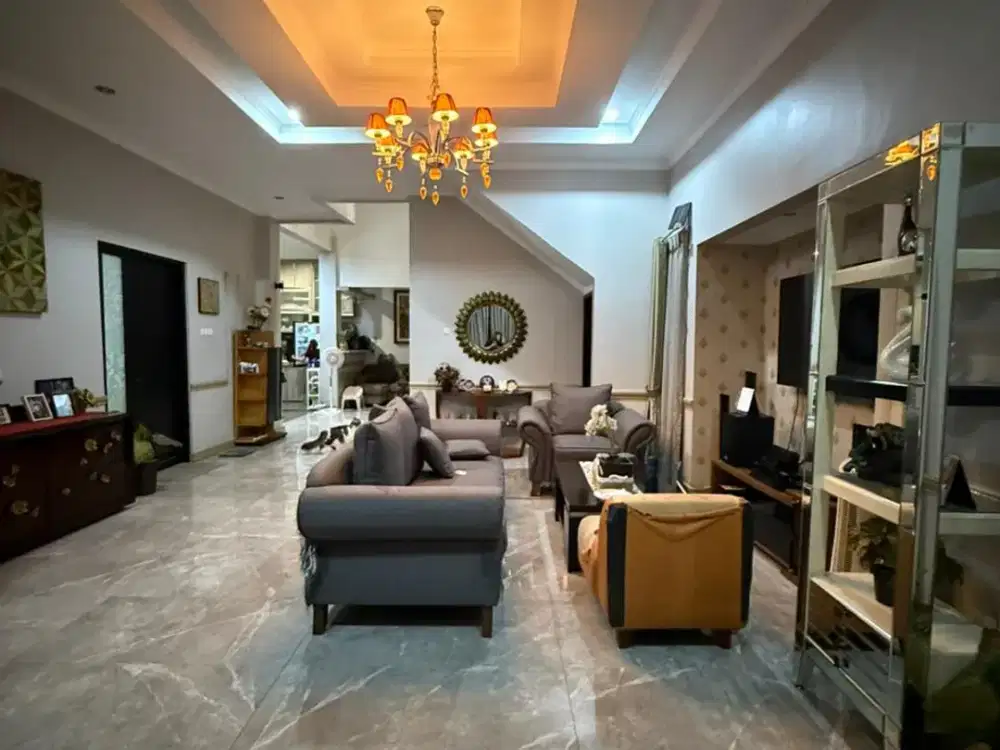 Rumah Hoek Mewah 2 Lantai di Cluster Permata Bintaro Sektor 9