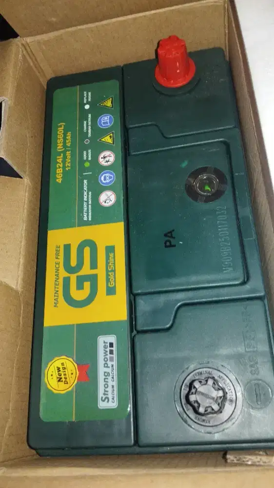 Accu aki baru livina ertiga xenia avanza luxio dll ns60L 45ah gs