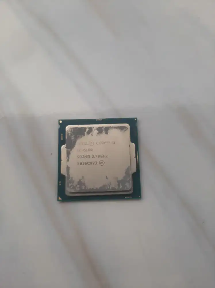 Processor Intel Core i3 6100 3,70Ghz Gen 6 Socket 1151