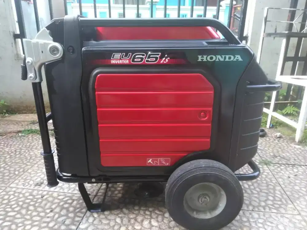 Genset Honda Silent Eu65is 6,5 Kva Normal Bisa COD