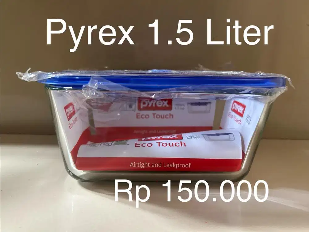 Pyrex Food Box Kaca 1.5 Liter