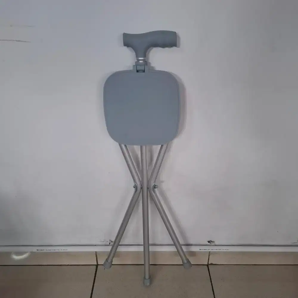 Tongkat kursi jalan kaki 3 tongkat jalan + kursi