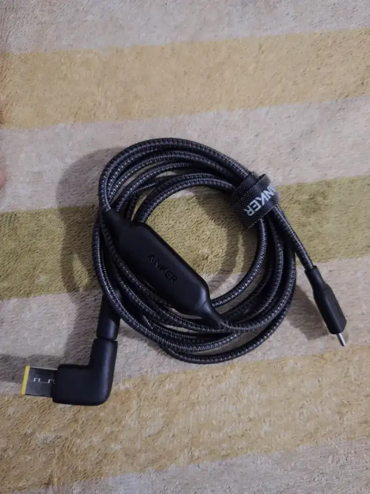 Angker power line usb-c to dc cable