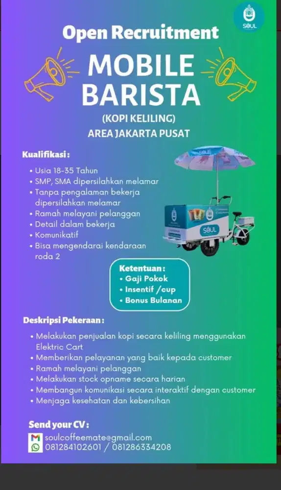 Lowongan Sales Rider