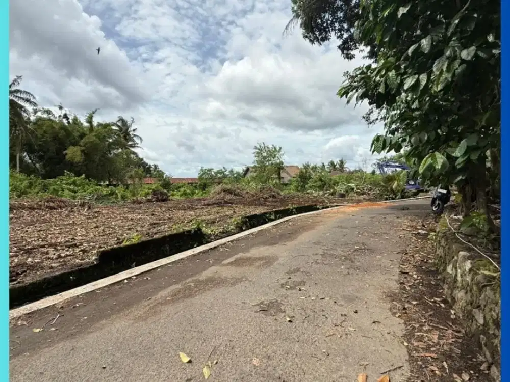 Tanah Utara Jogja 2 Jt/mtr Area Barat Jl Palagan km14