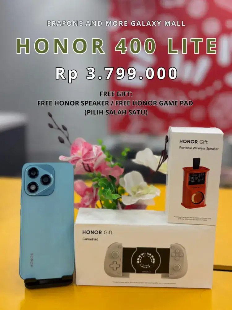 Honor 400 5G cicilan paling murah tuker tambah juga bisa