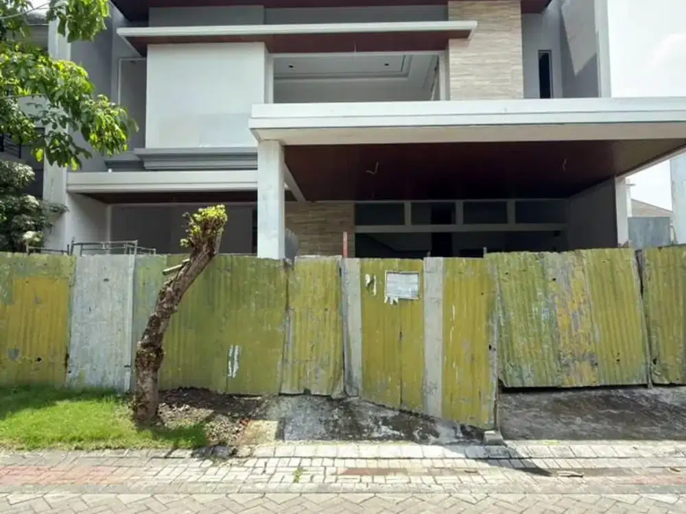 Premium Rumah Gress Minimalis 2 Lt Pakuwon City Depan