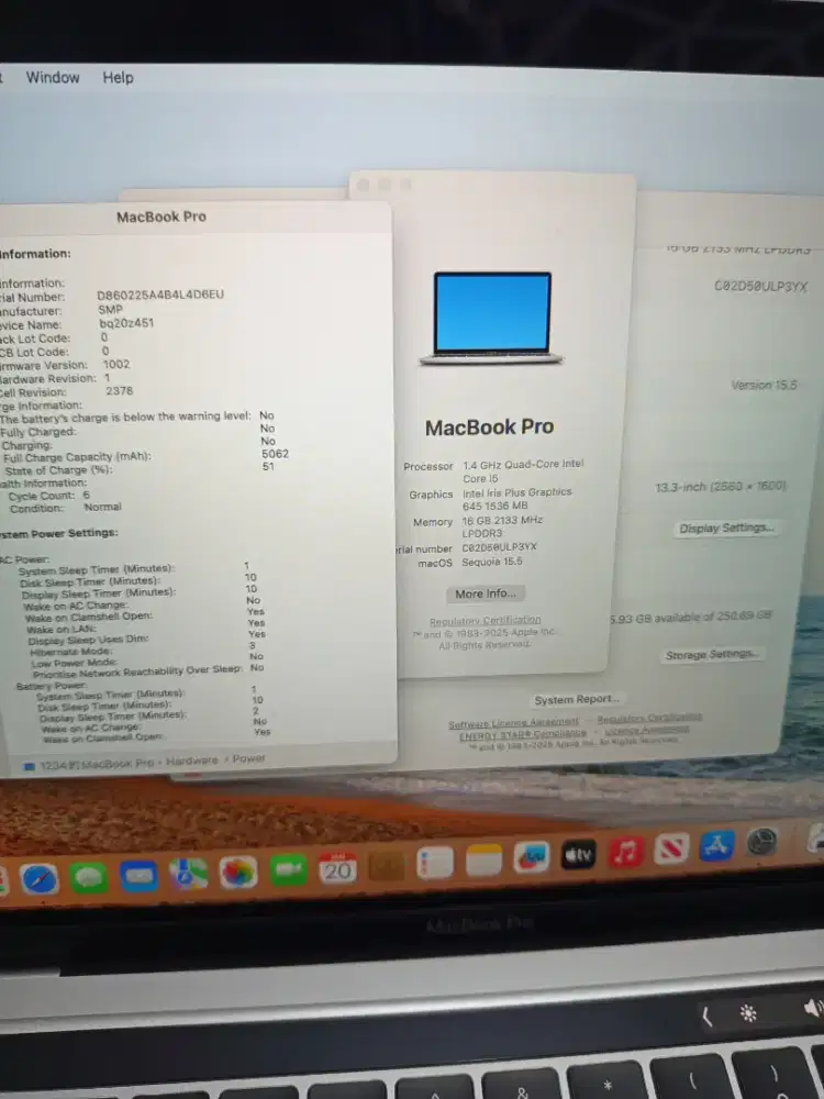 Macbook Pro 2020 i5