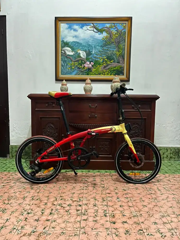 Sepeda Lipat/Seli Ecosmo Element z8 Limited Editon IRON MAN