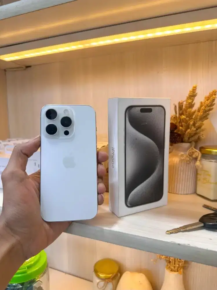 iphone 15 pro 128gb white ibox