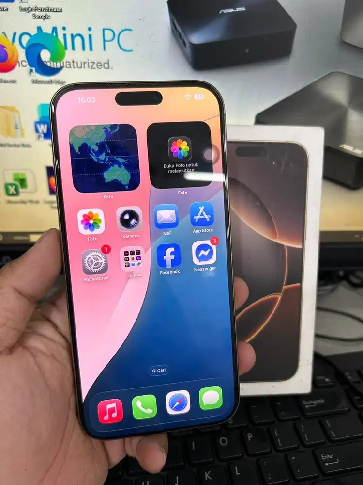 Iphone 16 pro max 256 lengkap