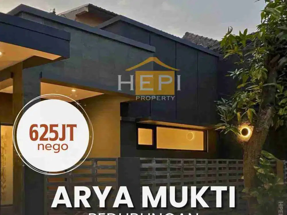 Rumah Minimalis Like New Siap Pakai di Aryamukti Pedurungan Semarang