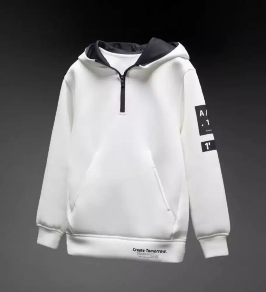 ZARA HOODIE WHITE