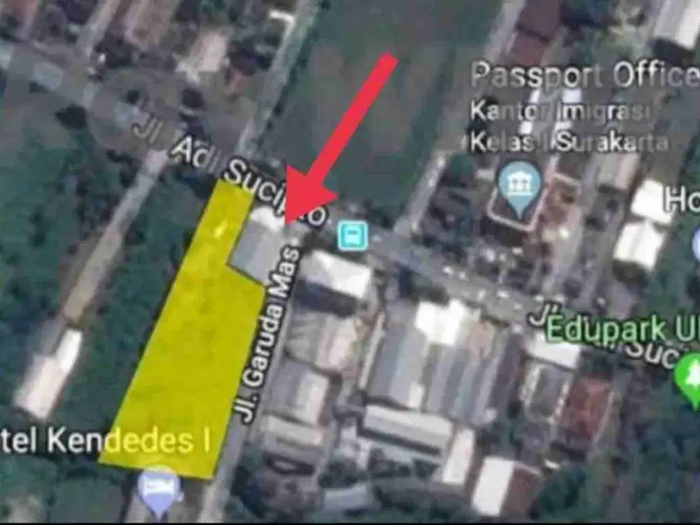 Tanah komersial pinggir jln adi sucipto Solo