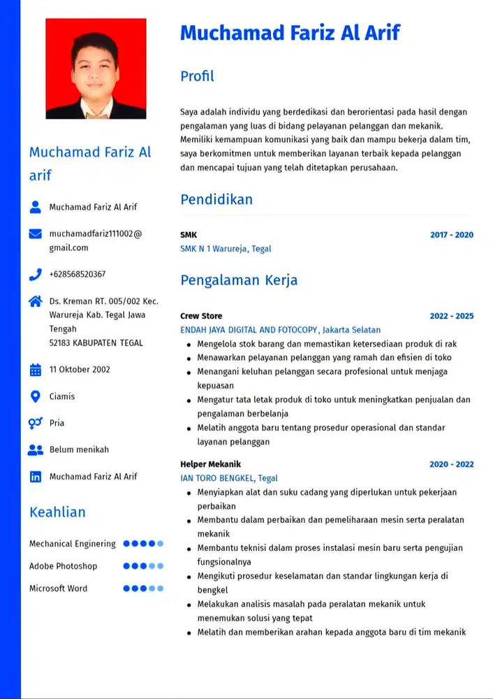 Sedang mencari pekerjaan