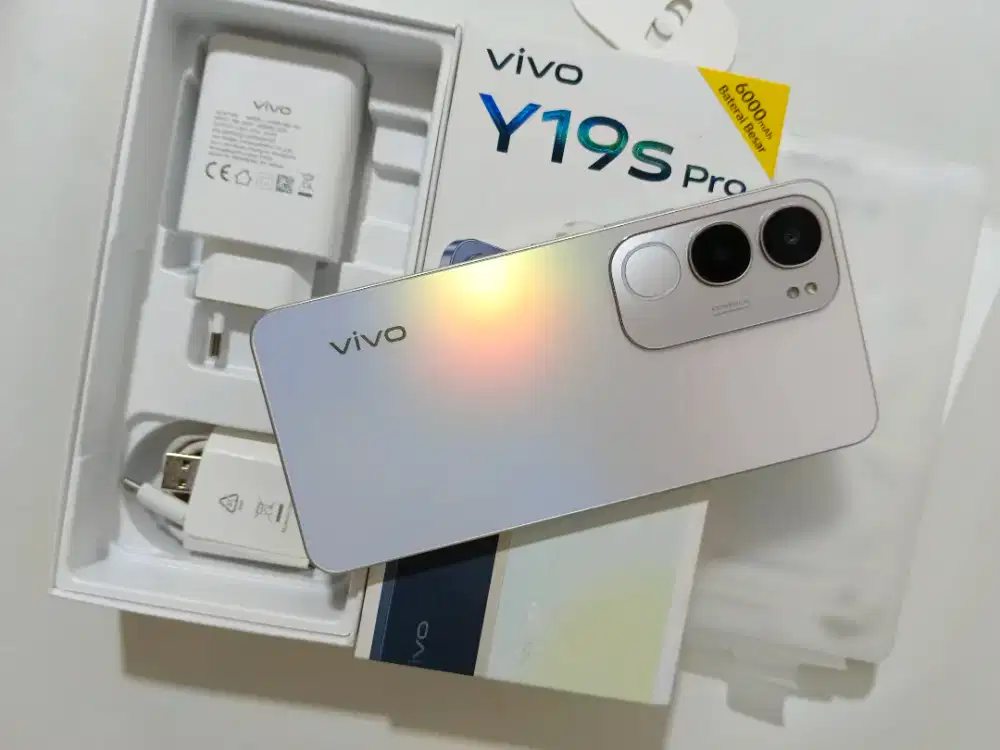 Vivo Y19 pro Ram 6+6/128 Second Resmi