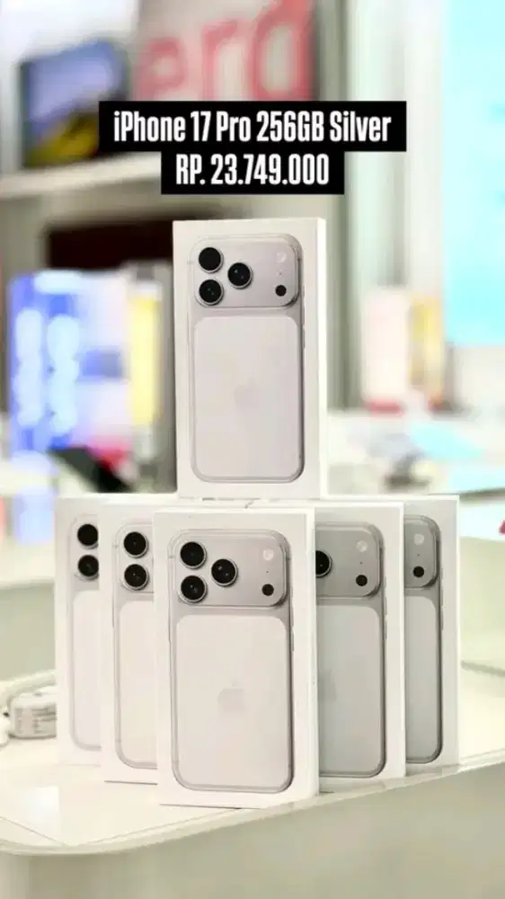 KREDIT IPHONE 17 PRO SILVER