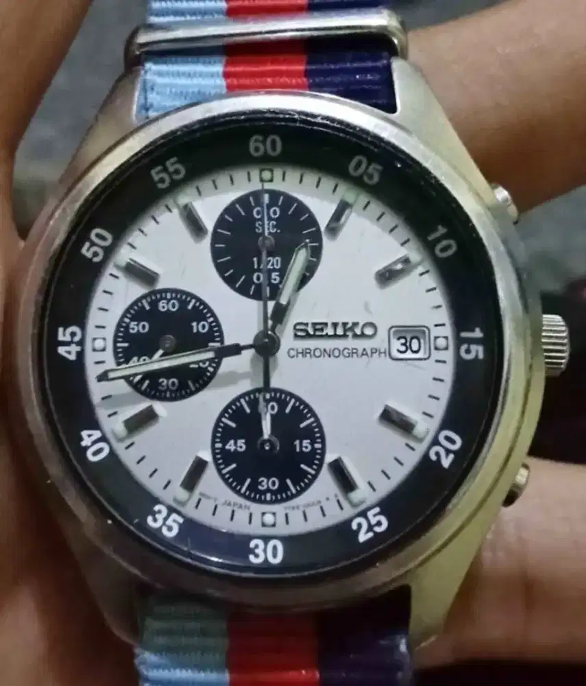 Seiko Panda chronograph