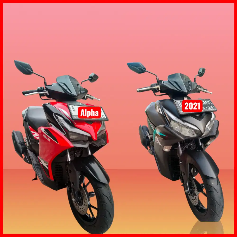 Dp 800rb Yamaha Aerox 155 alpha connected (KTO daerah bs kredit