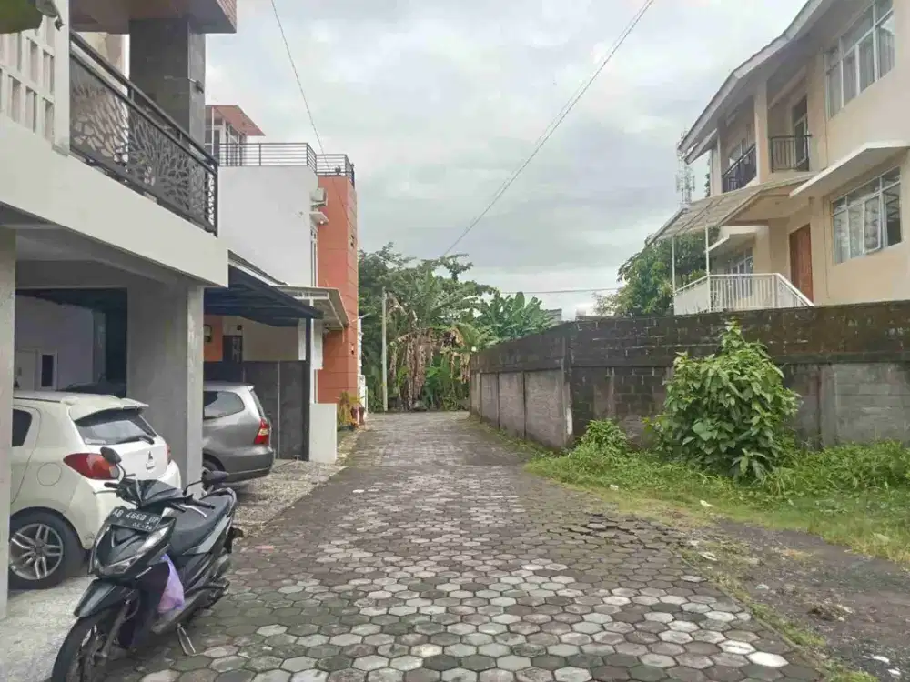 DIJUAL TANAH PEKARANGAN STRATEGIS DALAM CLUSTER UTARA SMP  N 1 DEPOK SLEMAN