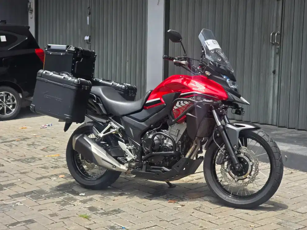 Moge Honda CB500X,CBX 500 th 2017 Km 18rb Modif Adventure Siap Turing
