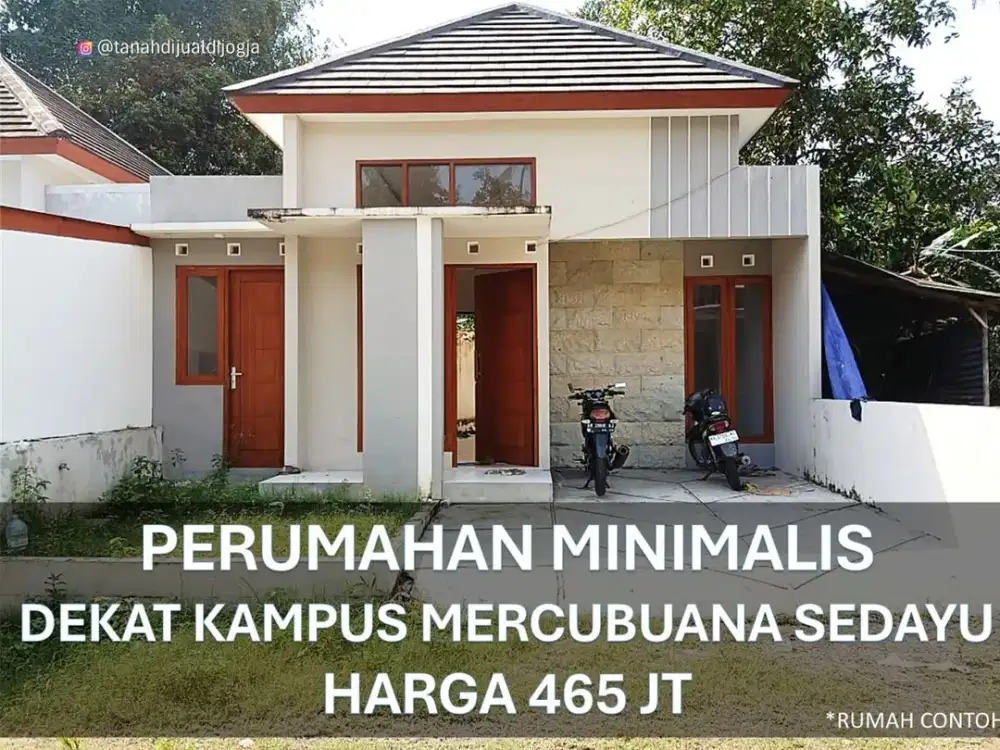 Perumahan dekat Kampus Mercubuana di Sedayu Bantul Proses Bangun