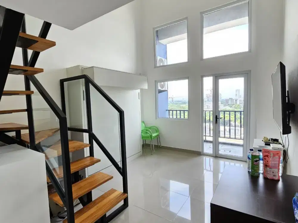 Disewakan Apartemen Kingland Avenue Serpong Tipe 1 Bedroom Furnished Bisa Bulanan