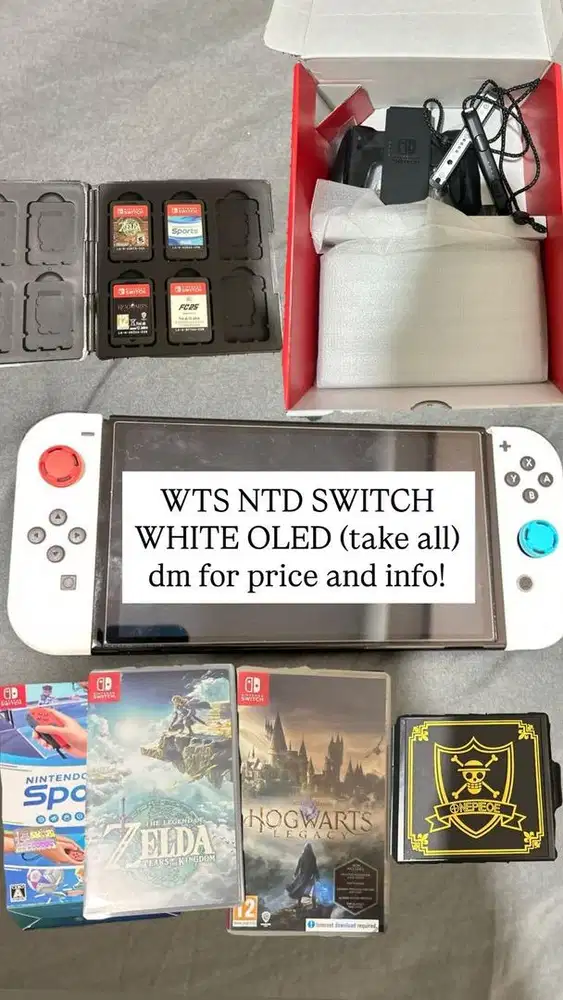 Nintendo Switch White OLED