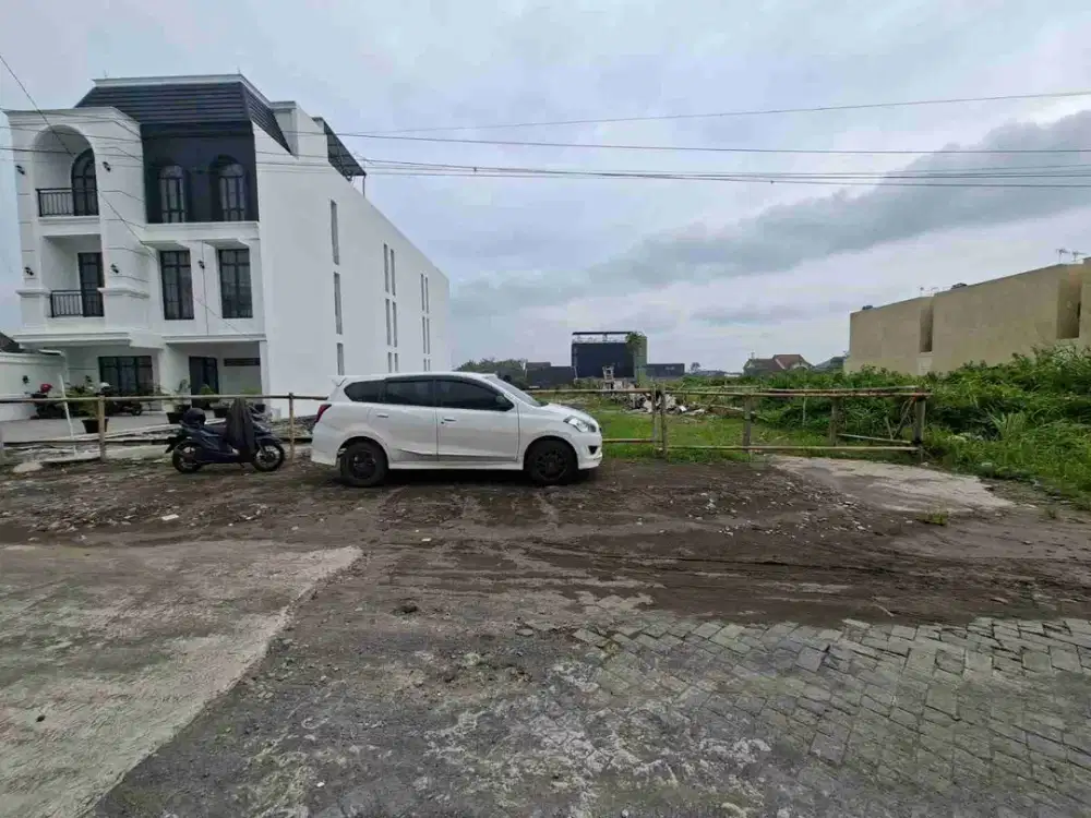 DIJUAL TANAH ISTIMEWA DEKAT KOST JEJER KOST MEWAH 3LANTAI DEKAT UPN SETURAN DEPOK SLEMAN