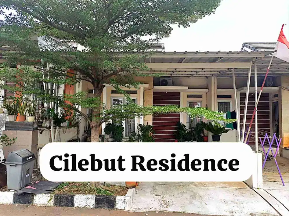 jual rumah siap huni cilebut residence dibawah appraisal