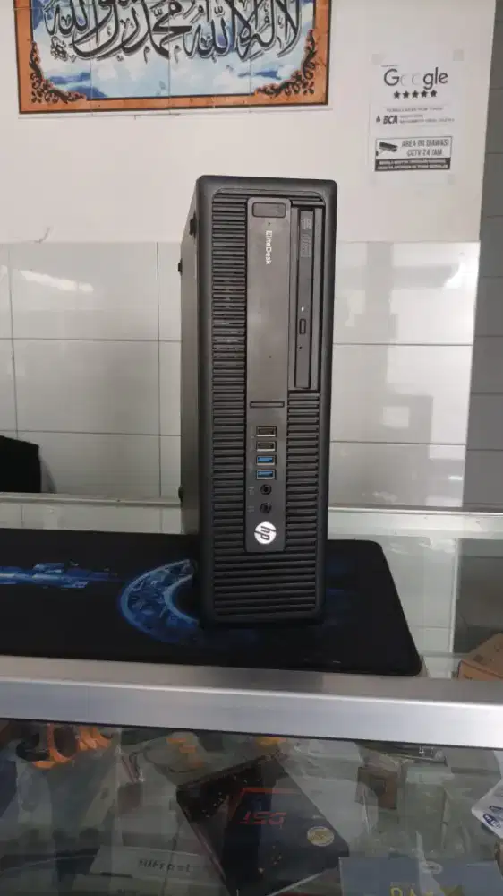 PC Built Up HP INTEL I3 6100 RAM 8GB SSD SATA 256GB BUILT-IN SPEAKER